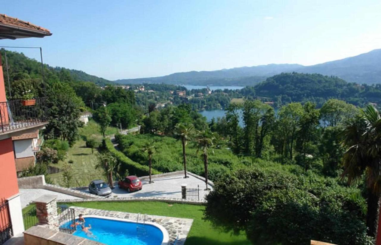 Domus Cusiana Complesso Vista Lago E Piscina Miasino Εξωτερικό φωτογραφία