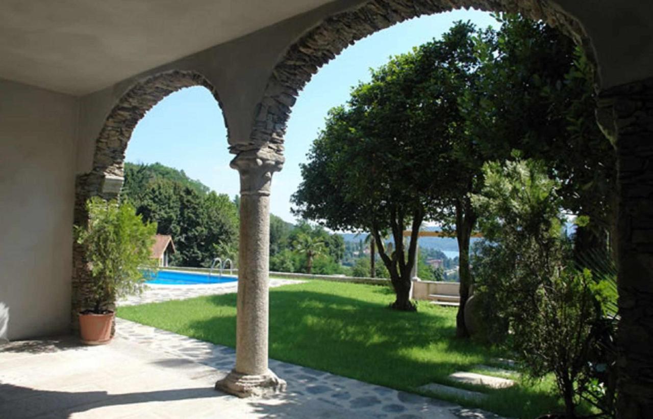 Domus Cusiana Complesso Vista Lago E Piscina Miasino Εξωτερικό φωτογραφία