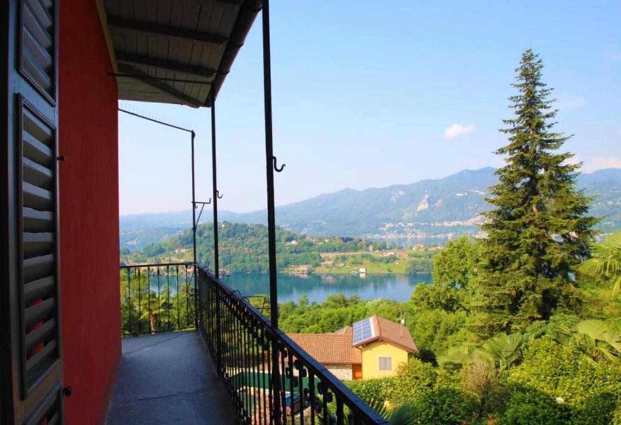 Domus Cusiana Complesso Vista Lago E Piscina Miasino Εξωτερικό φωτογραφία
