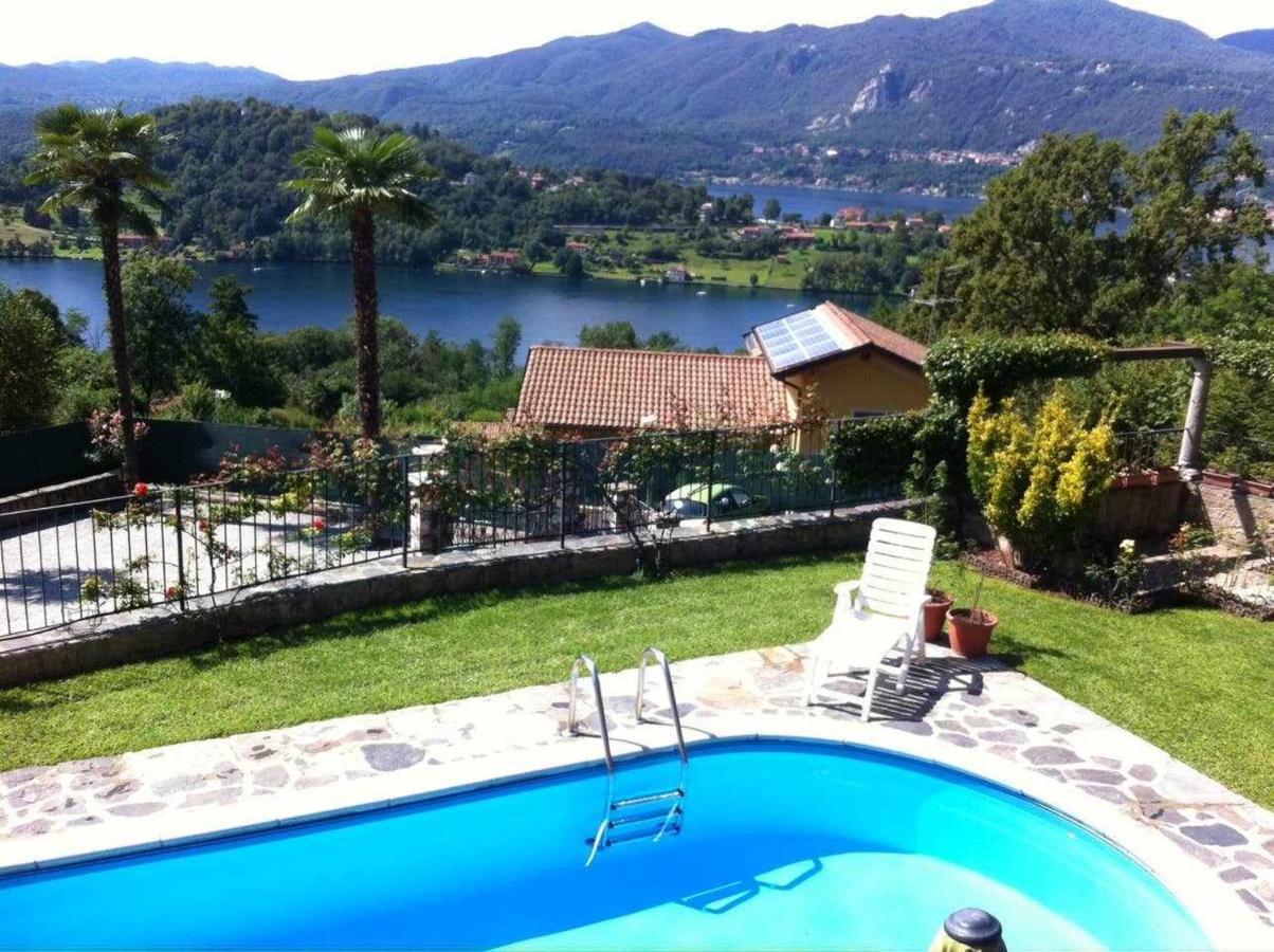 Domus Cusiana Complesso Vista Lago E Piscina Miasino Εξωτερικό φωτογραφία
